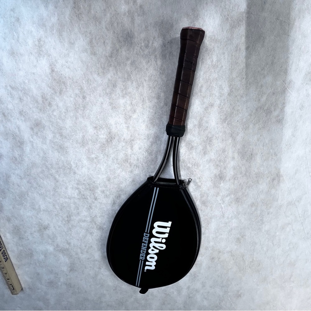 Wilson Defender Pro Staff Tennis Racket‎ with Black Cover